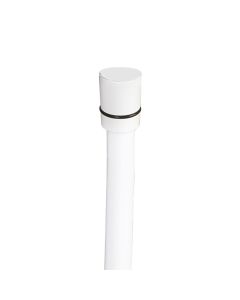 Σπιράλ PVC Μπαταρίας Λουτρού La Torre White Matt R11944-300