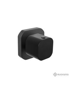 Εκτροπέας 3 εξόδων για εντοιχισμένο σύστημα ντουζιέρας, Eurorama Quadra Black Matt R4758-400