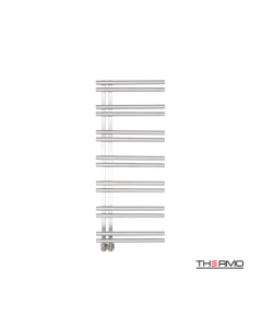 Θερμαινόμενη Πετσετοκρεμάστρα μπάνιου Inox SOLO 120x50 polished SOL12050-110