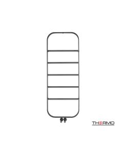 Θερμαινόμενη Πετσετοκρεμάστρα μπάνιου Inox SPARK 120x45 Black Brushed PVD SPA12045-411