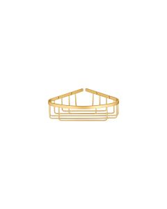 Sanco Shower Baskets Γωνιακή Θήκη PVD χρυσό ορείχαλκο βουρτσιστό 00008-PVD-02BR