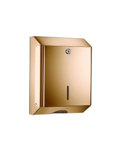 Sanco Tissue Dispensers Θήκη για χειροπετσέτες (AISI 304) PVD θερμό μπρονζέ γυαλιστερό 00099-PVD-01PL