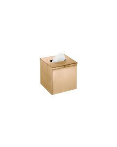 Sanco Tissue Dispensers Tissue Box Free standing | Wall mounted (AISI 304) PVD θερμό μπρονζέ βουρτσιστό 00106-PVD-01BR