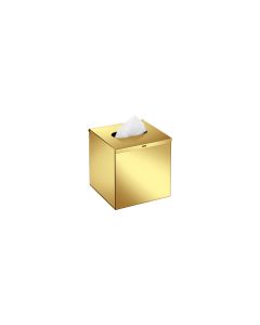 Sanco Tissue Dispensers Tissue Box Free standing | Wall mounted (AISI 304) PVD χρυσό ορείχαλκο γυαλιστερό 00106-PVD-02PL