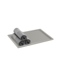 Sanco Hotel Amenities Guest Towel Tray Γκρι τσιμέντου ματ 00136-M104