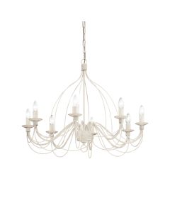 Κρεμαστό Φωτιστικό CORTE SP8 Λευκό Ideal Lux 005898