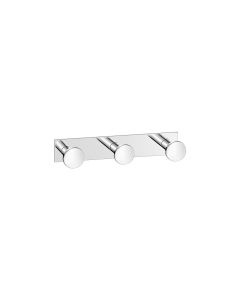 Sanco Bath Robe Hook & Door Stop Τριπλό Άγκιστρο Χρώμιο 00683-Α03