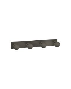Sanco Bath Robe Hook & Door Stop Τετραπλό άγκιστρο Σκούρο μπρονζέ ματ 00684-DM25
