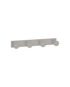 Sanco Bath Robe Hook & Door Stop Τετραπλό άγκιστρο Γκρι τσιμέντου ματ 00684-M104