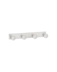 Sanco Bath Robe Hook & Door Stop Τετραπλό άγκιστρο PVD νίκελ ατσάλι 00684-PVD-11BR
