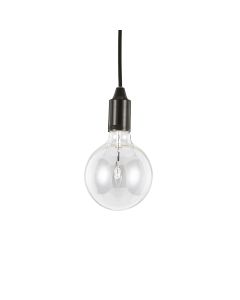 Κρεμαστό Φωτιστικό EDISON SP1 Μαύρο Ideal Lux 113319