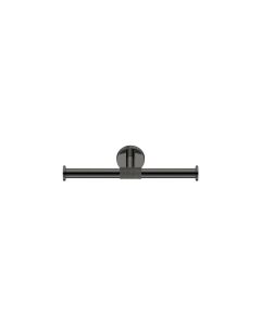 Sanco Dorian Διπλή Χαρτοθήκη PVD gun metal γυαλιστερό 121326-PVD-05PL