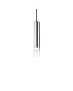 Κρεμαστό Φωτιστικό LOOK SP1 ROUND D60 H400 Διάφανο Ideal Lux 194806