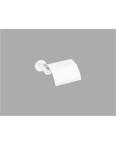 Sanco Corner Χαρτοθήκη με καπάκι Λευκό ματ 22707-Μ101