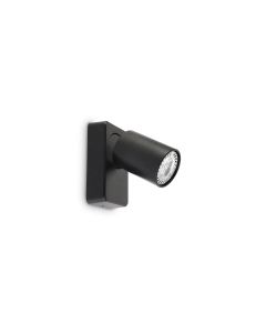 Απλίκα RUDY AP1 ROUND Μαύρο Ideal Lux 229010