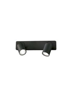 Απλίκα RUDY AP2 ROUND Μαύρο Ideal Lux 229034