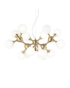 Κρεμαστό Φωτιστικό NODI SP15 Ορείχαλκος Ideal Lux 241012