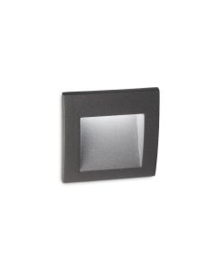 Χωνευτό Φωτιστικό WIRE FI D09 Ανθρακί Ideal Lux 255521