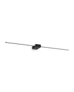 Απλίκα ESSENCE AP SQUARE D115 LUCE DIR. Μαύρο 3000K Ideal Lux 311784