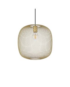 Κρεμαστό Φωτιστικό NET SP1 D34 Χρυσό Ideal Lux 317281