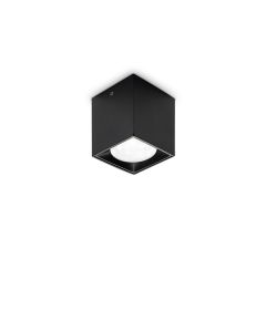 Φωτιστικό Οροφής NITRO PL D04 SQUARE Μαύρο 3000K Ideal Lux 319803
