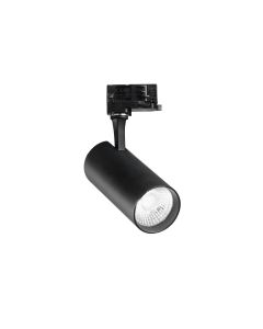Προβολέας FOX TR 3-PHASE 25W CRI90 4000K ON-OFF Μαύρο Ideal Lux 322377
