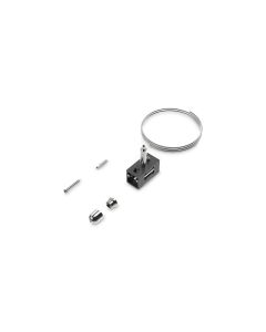 Γραμμικό Σύστημα Φωτισμού EGO BI-EMISSION KIT SOSPENSIONE 2 MT NE Ideal Lux 322490