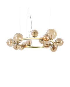 Κρεμαστό Φωτιστικό PERLAGE SP14 AMBRA Ideal Lux 322797