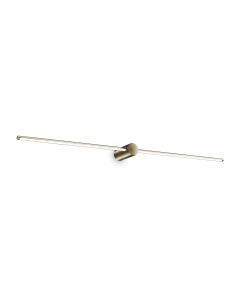 Απλίκα ESSENCE AP ROUND D115 LUCE A 45° Ορείχαλκος 3000K Ideal Lux 327785