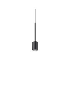 Κρεμαστό Φωτιστικό ARCHIMEDE SP CILINDRO Μαύρο Ideal Lux 328331