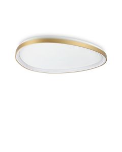 Φωτιστικό Οροφής GEMINI PL D081 DALI/PUSH Ορείχαλκος 3000K Ideal Lux 329260