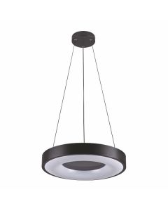 ΠΛΑΦΟΝΙΕΡΑ/ΚΡΕΜΑΣΤΟ  LED CCT 28W 3000K | 4000K | 6000K ΜΑΥΡΟ Spotlight 3339