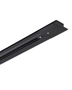 Γραμμικό Σύστημα Φωτισμού LINK 1-PHASE RECESSED BINARIO 3 MT Μαύρο Ideal Lux 344966