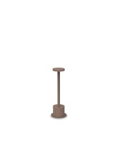 Φωτιστικό Δαπέδου TOFFEE PT D080 H025 Καφέ Ideal Lux 347752