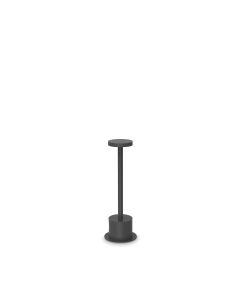 Φωτιστικό Δαπέδου TOFFEE PT D080 H025 Μαύρο Ideal Lux 347769