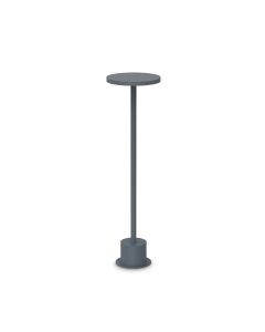 Φωτιστικό Δαπέδου TOFFEE PT D160 H050 Ανθρακί Ideal Lux 347837