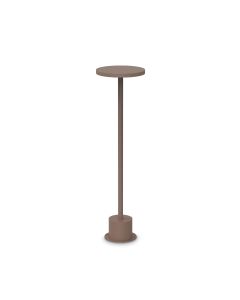Φωτιστικό Δαπέδου TOFFEE PT D160 H050 Καφέ Ideal Lux 347844