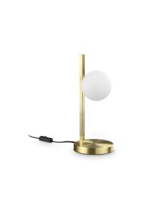 Επιτραπέζιο Φωτιστικό BINOMIO TL1 Ορείχαλκος Ideal Lux 353258