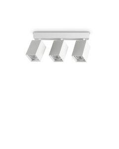 Φωτιστικό Οροφής DYNAMITE PL3 LINEAR SQUARE Λευκό Ideal Lux 367415