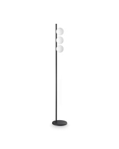 Φωτιστικό Δαπέδου BINOMIO PT3 Μαύρο Ideal Lux 369327