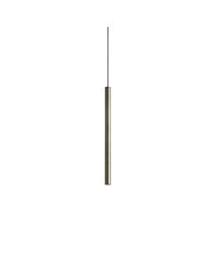 Κρεμαστό Φωτιστικό LOOK LED SP1 ROUND D16 H250 ON-OFF Ορείχαλκος 3000K Ideal Lux 371023