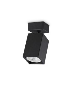 Απλίκα DYNAMITE AP1 SQUARE Μαύρο Ideal Lux 371191