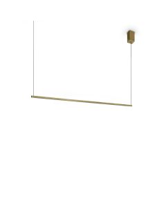 Κρεμαστό Φωτιστικό ESSENCE SP SQUARE Ορείχαλκος 3000K Ideal Lux 371856