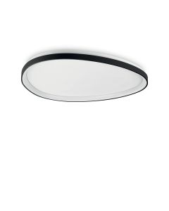 Φωτιστικό Οροφής GEMINI PL D081 ON-OFF Μαύρο 4000K Ideal Lux 372105