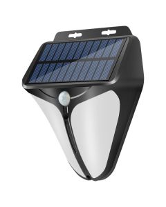 ΗΛΙΑΚΟ ΦΩΤΙΣΤΙΚΟ ΤΟΙΧΟΥ LED ΜΕ ΑΙΣΘΗΤΗΡΑ PIR 2W 6000K Spotlight 6595