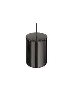Sanco Waste Bins Χαρτοδοχείο 5lt PVD gun metal γυαλιστερό 90606-PVD-05PL
