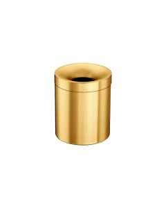 Sanco Open Bins Χαρτοδοχείο δωματίου 5lt PVD χρυσό ορείχαλκο βουρτσιστό 90650-PVD-02BR