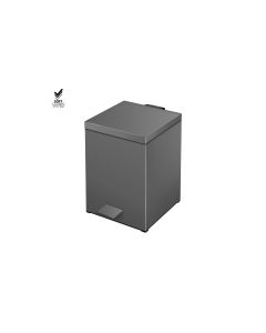 Sanco Waste Bins Χαρτοδοχείο 5lt Σκούρο γραφίτη 90677-122