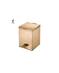 Sanco Waste Bins Χαρτοδοχείο 5lt PVD θερμό μπρονζέ βουρτσιστό 90677-PVD-01BR
