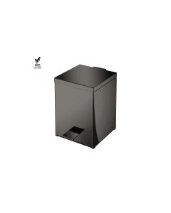 Sanco Waste Bins Χαρτοδοχείο 5lt PVD gun metal γυαλιστερό 90677-PVD-05PL